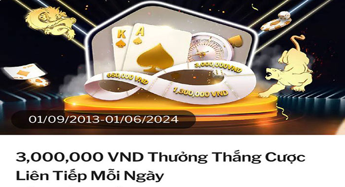 Thưởng thắng cược liên tiếp mỗi ngày