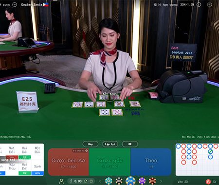 Texas Hold’em – Phiên bản Poker hấp dẫn tại Sảnh Kim Cương 